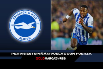 Pervis Estupiñán y Brighton siguen en racha