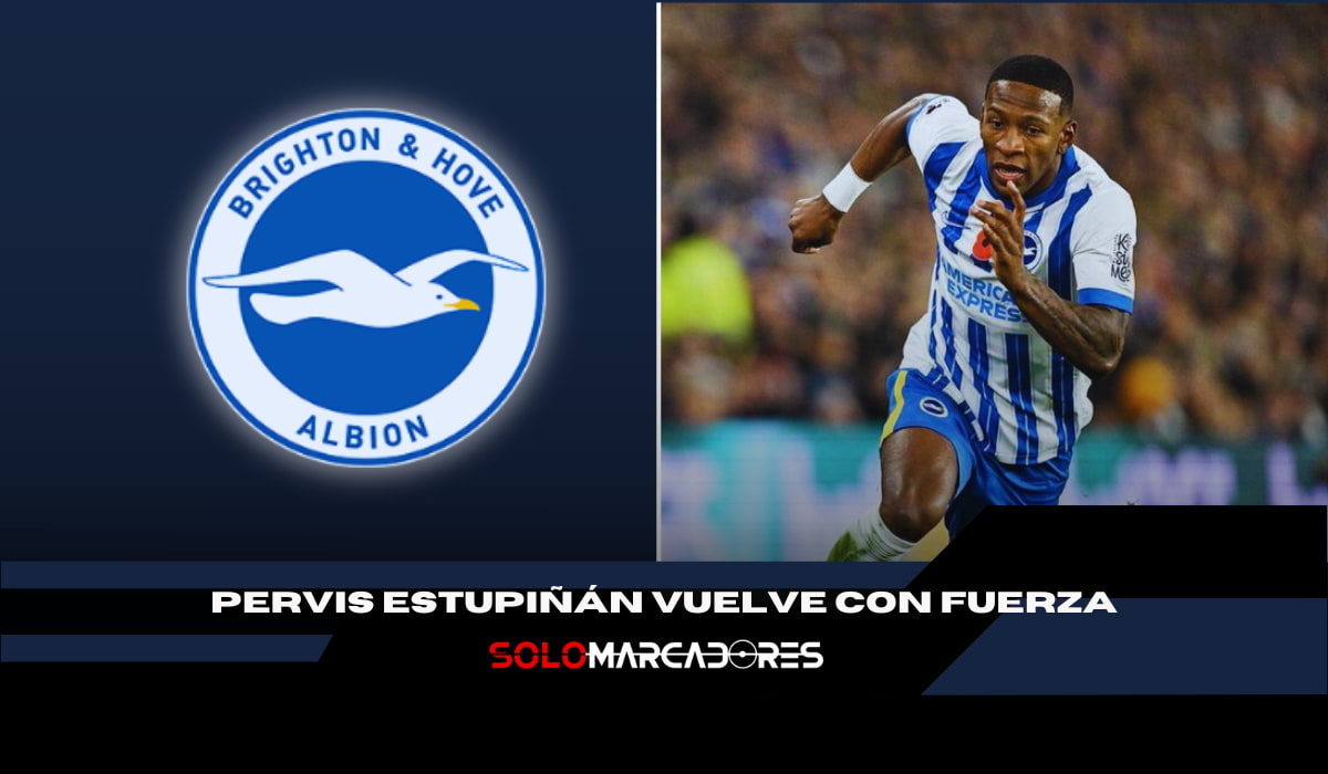 Pervis Estupiñán y Brighton siguen en racha