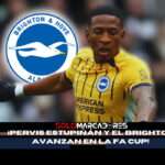 Pervis Estupiñán y el Brighton hacen historia en la FA Cup
