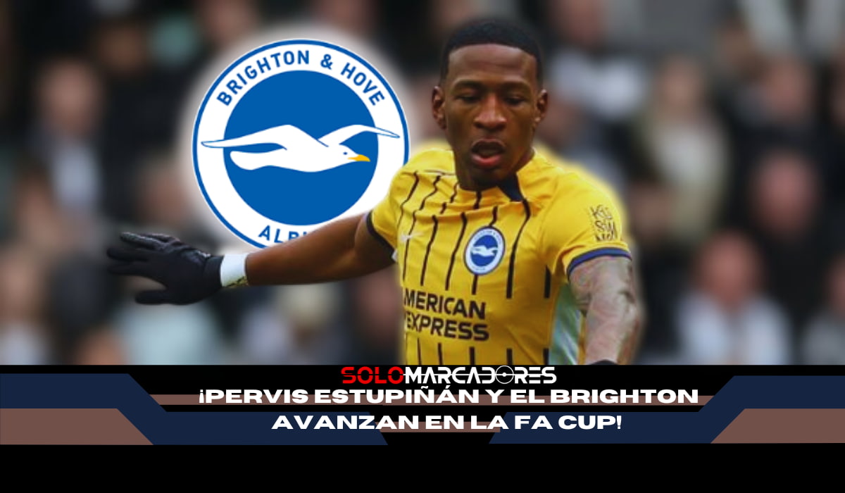 Pervis Estupiñán y el Brighton hacen historia en la FA Cup