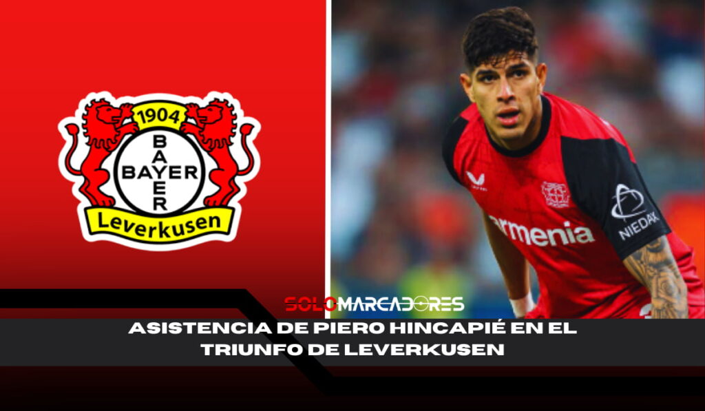 Piero Hincapié sigue brillando en Alemania