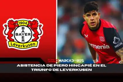 Piero Hincapié sigue brillando en Alemania