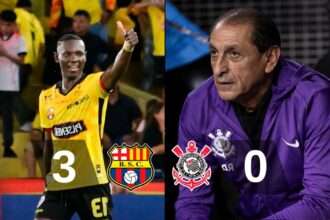 Ramón Díaz DT de Corinthians reconoció la superioridad de Barcelona SC