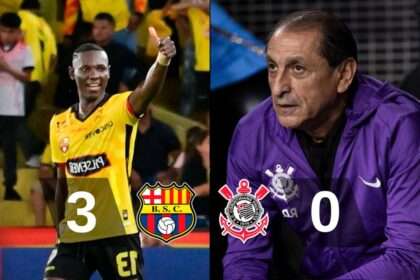 Ramón Díaz DT de Corinthians reconoció la superioridad de Barcelona SC