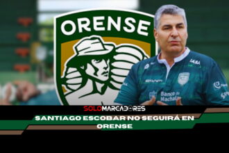 Santiago Escobar deja Orense