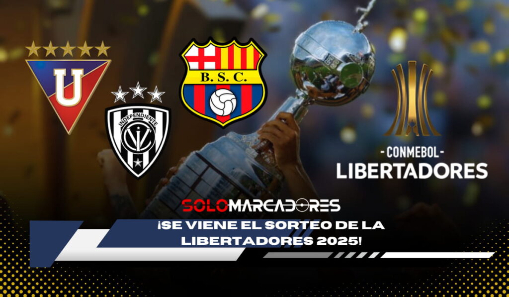 Se viene el sorteo de la Libertadores 2025