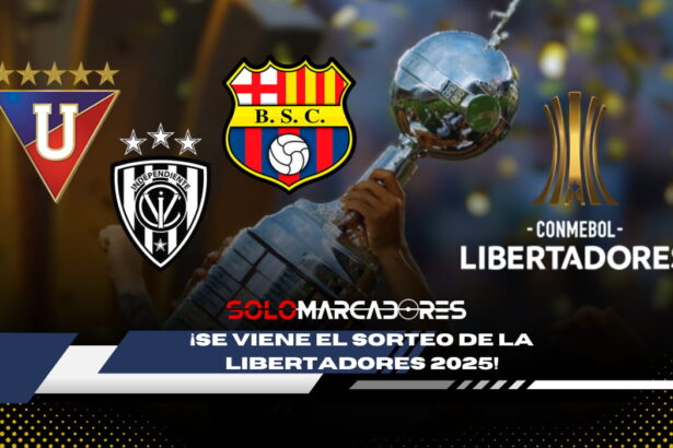 Se viene el sorteo de la Libertadores 2025