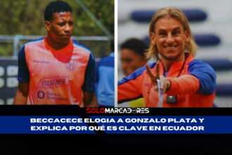 Sebastián Beccacece confiesa su debilidad por Gonzalo Plata y revela su impacto en la Tricolor