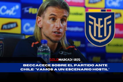 Sebastián Beccacece y el desafío de Ecuador ante Chile