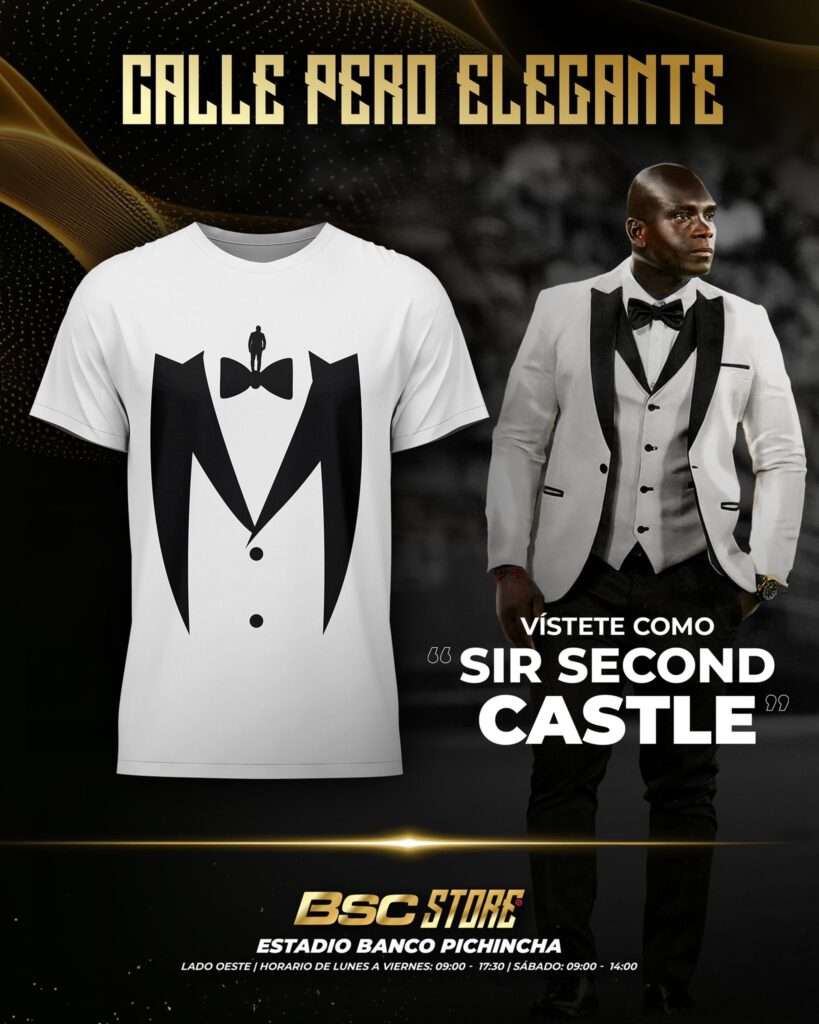 "Calle pero elegante": La nueva camiseta de Barcelona SC que rinde homenaje a Segundo Castillo 1 "Calle pero elegante": La nueva camiseta de Barcelona SC que rinde homenaje a Segundo Castillo