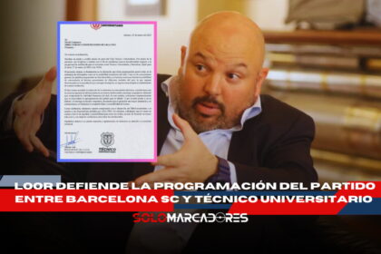 Técnico Universitario protesta por jugar el lunes contra Barcelona SC