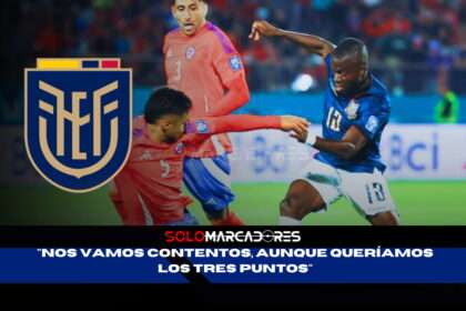 ¡Enner Valencia lo tiene claro! Ecuador suma y piensa en la clasificación