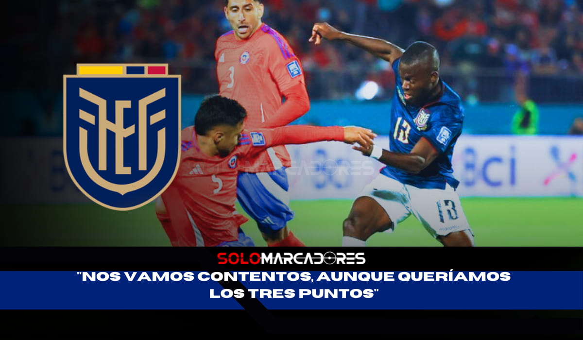 ¡Enner Valencia lo tiene claro! Ecuador suma y piensa en la clasificación