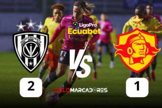 ¡Independiente del Valle lo hizo de nuevo! Remontada y triunfo ante Aucas bajo la lluvia