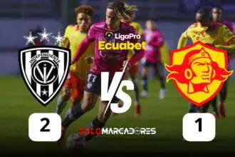 ¡Independiente del Valle lo hizo de nuevo! Remontada y triunfo ante Aucas bajo la lluvia