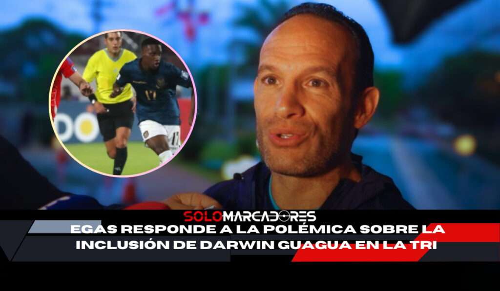 Javier Rabanal defiende a Darwin Guagua y lo proyecta en Independiente del Valle 24 ¡La FEF rompe el silencio! La reacción de Francisco Egas sobre la polémica inclusión de Darwin Guagua en la Tri