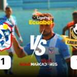 ¡Manta no pudo con Libertad! Un empate que sabe a poco en la LigaPro