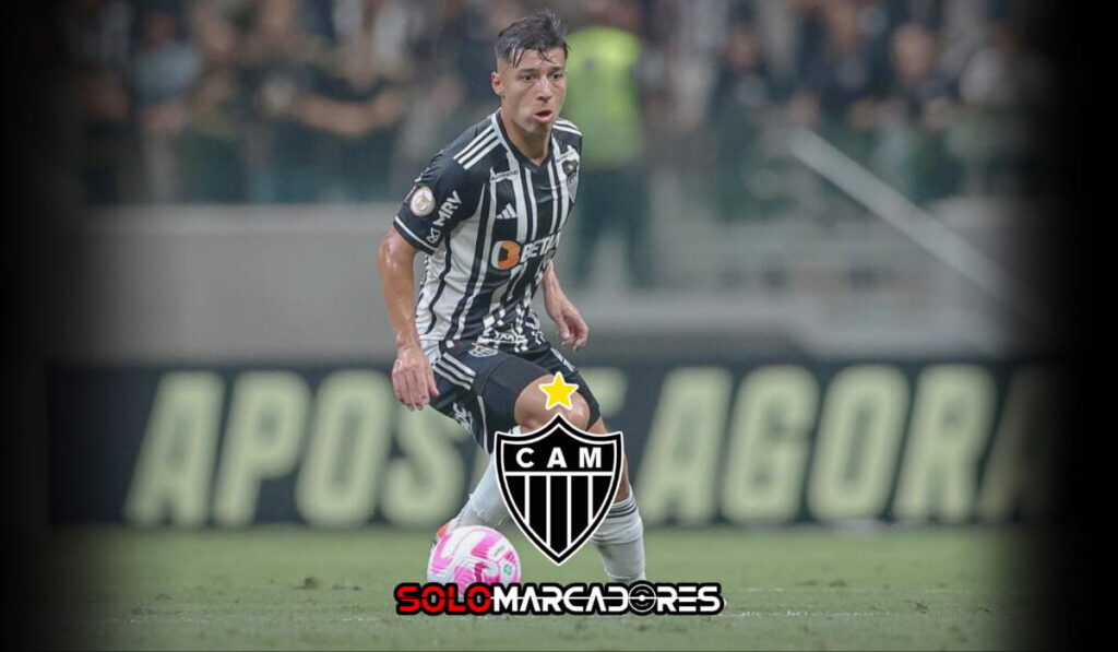 lan Franco sufre lesión en el Atlético Mineiro