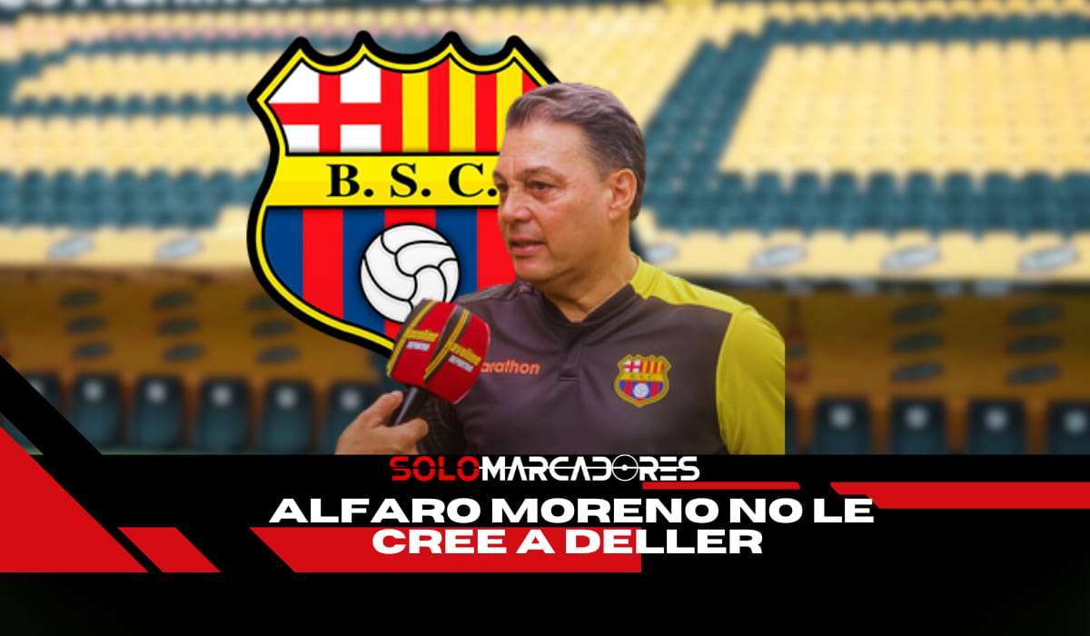 Alfaro Moreno no le cree a Deller