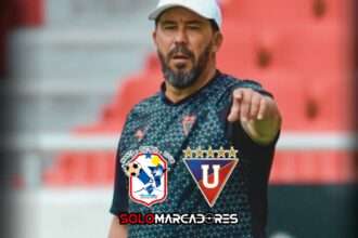 Alineación que prepara Vitamina Sánchez para Manta vs LDU