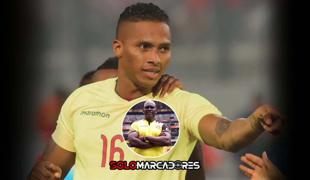 Antonio Valencia se rinde ante el Barcelona SC de Segundo Castillo