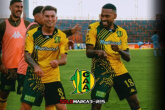 Ayrton Preciado marca su primer gol con Aldosivi