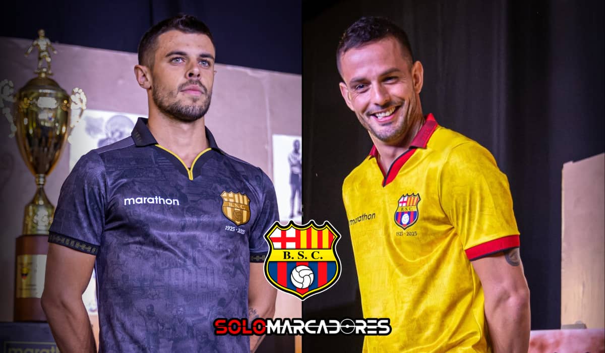 Barcelona SC lanza camisetas conmemorativas por sus 100