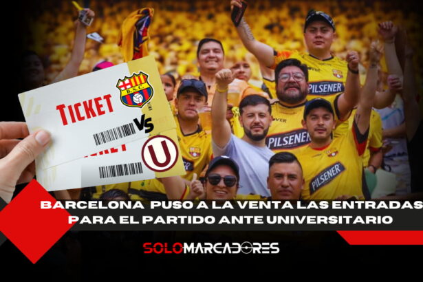 Barcelona SC lanza la venta de boletos y busca llenar el estadio en su duelo clave por la Libertadores