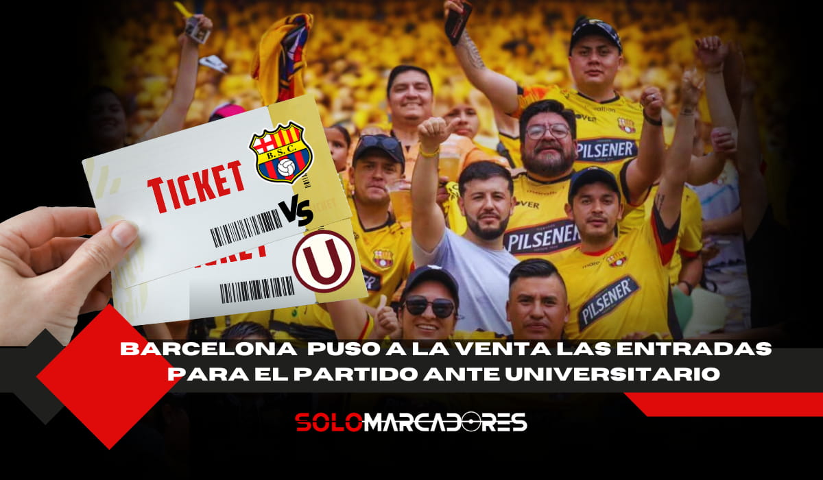 Barcelona SC lanza la venta de boletos y busca llenar el estadio en su duelo clave por la Libertadores