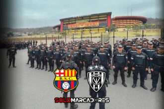 Barcelona SC refuerza la seguridad para el crucial duelo ante Independiente del Valle