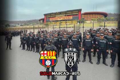 Barcelona SC refuerza la seguridad para el crucial duelo ante Independiente del Valle