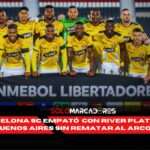 Barcelona SC sorprendió en Buenos Aires sin patear al arco
