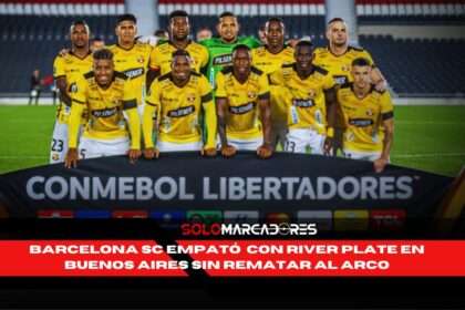 Barcelona SC sorprendió en Buenos Aires sin patear al arco