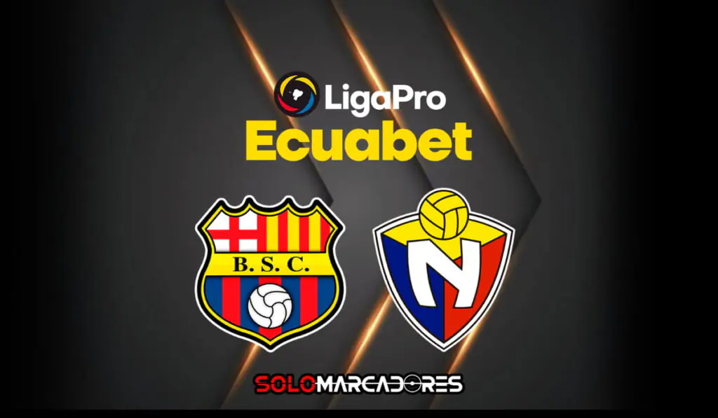 Barcelona SC vs El Nacional hoy fecha 9 liga pro