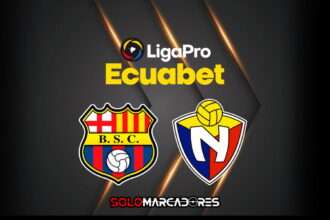 Barcelona SC vs El Nacional hoy fecha 9 liga pro