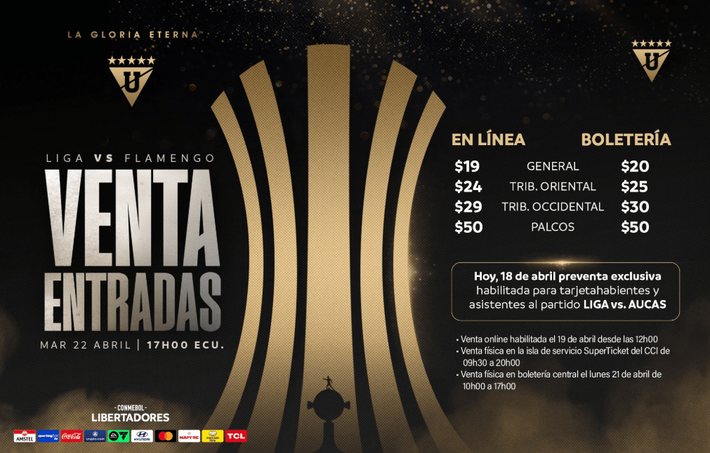 ¿Siete cambios para enfrentar a Flamengo? La apuesta arriesgada de Liga de Quito en la Libertadores 1 ¿Siete cambios para enfrentar a Flamengo? La apuesta arriesgada de Liga de Quito en la Libertadores