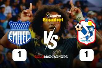 Cristian Alemán le roba el triunfo a Emelec