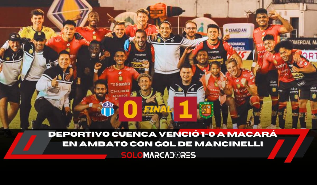 Deportivo Cuenca silenció Ambato con fútbol y carácter
