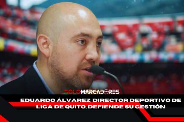 Eduardo Álvarez rompe el silencio