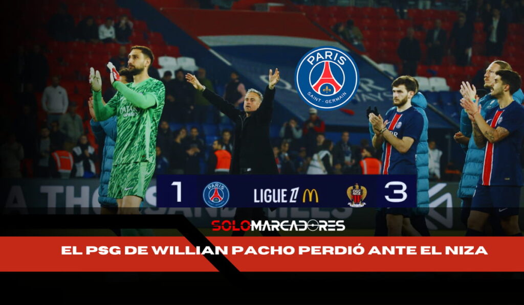 El PSG, con el ecuatoriano Willian Pacho como titular, perdió su invicto