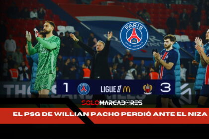 El PSG, con el ecuatoriano Willian Pacho como titular, perdió su invicto