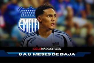 Emelec pierde a una de sus piezas más importantes en plena crisis