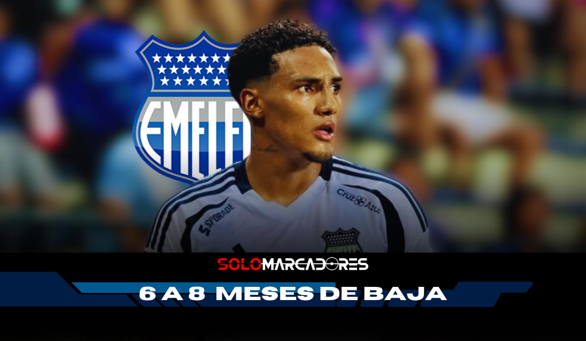 Emelec pierde a una de sus piezas más importantes en plena crisis