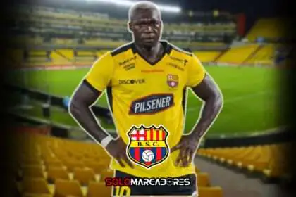 Felipe Caicedo y su paso accidentado por Barcelona SC