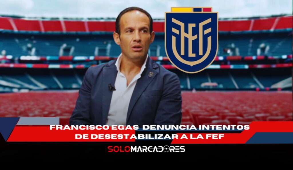 Francisco Egas rompe el silencio y lanza dardos
