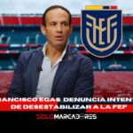 Francisco Egas rompe el silencio y lanza dardos