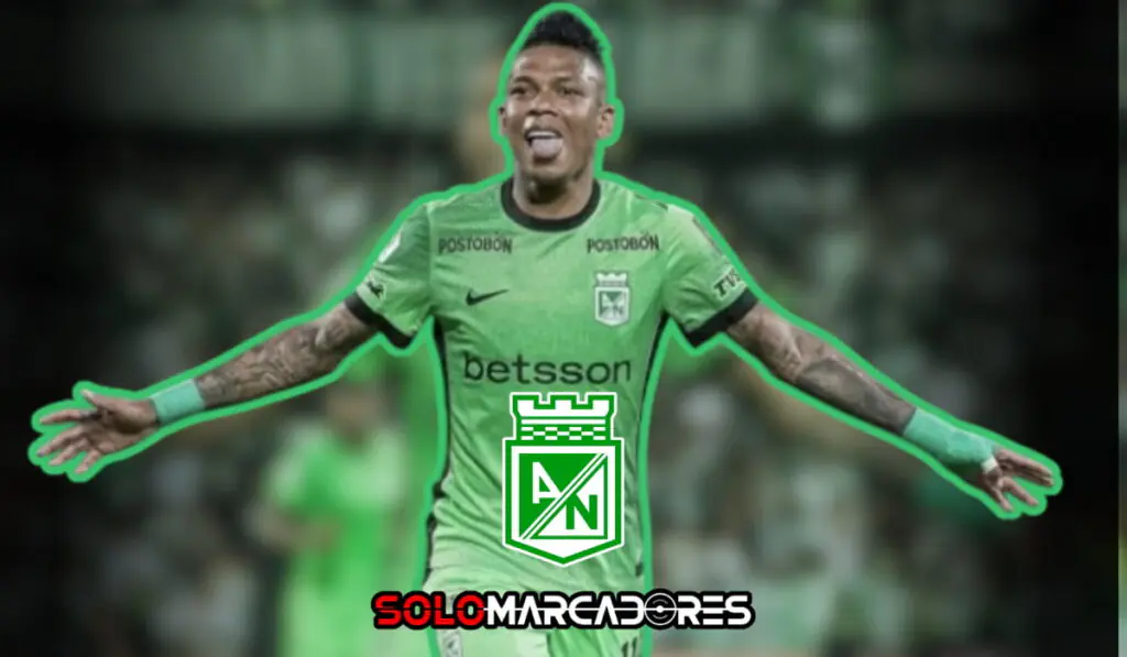 GOLAZO de Billy Arce debutó con volea en Atlético Nacional