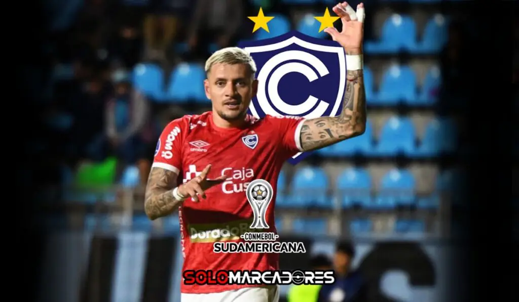 Carlos Garcés imparable en Perú: Anotó en la victoria de Cienciano 2 GOLAZO de Carlos Garcés para salvar a Cienciano en Chile