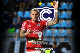 GOLAZO de Carlos Garcés para salvar a Cienciano en Chile