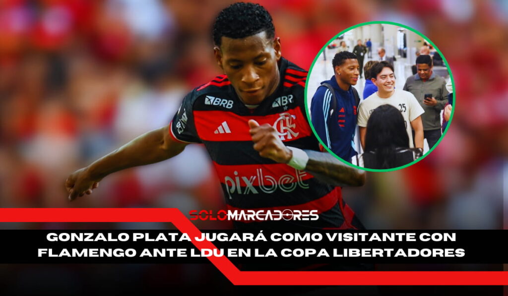 Gonzalo Plata rival en casa ante Liga de Quito